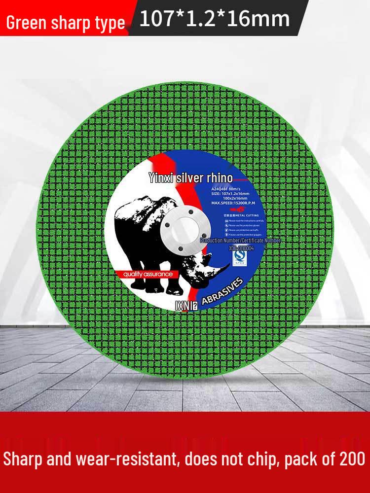 Stainless Steel Abrasive Cutting & Grinding Disc, 100mm Resin Wheel for Metal