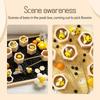 Wooden Bee Hive Sorting & Stacking Toys for Toddlers Learning Montessori Toys Fine Motor Skill Sensory Toys Kids Birthday Gift