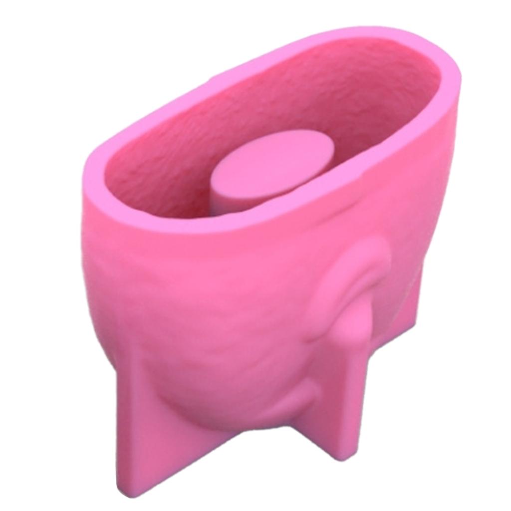 DIY Silicone Mould for Flower Pot Reusable Human Face Vase Resin Molds DIY Craft Decorations Arrange Flowers Vase Molds