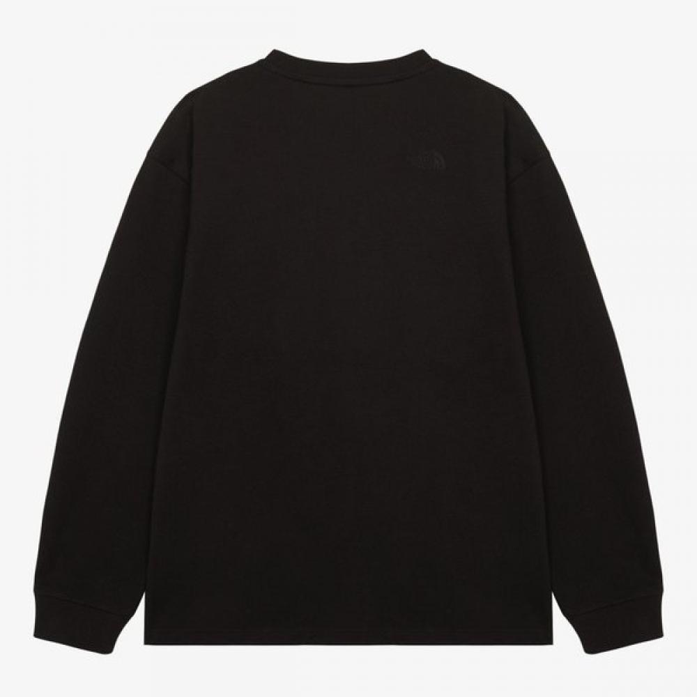 The North Face Nt7tr55a Men S eaSy On lOng Sleeve Tee Black