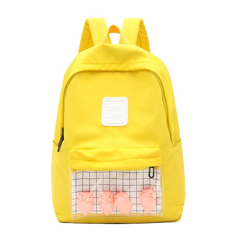 yellow cute backpack