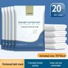 Individually Packaged Thick Disposable Bath Towel for Travel and Home Use - Soft and Comfortable