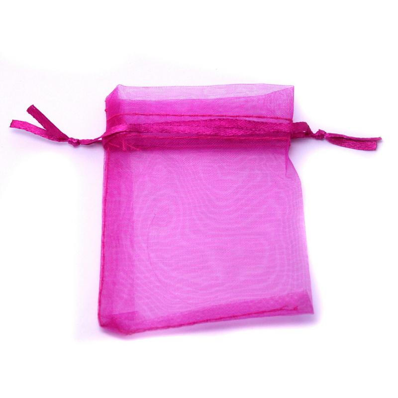 10Pcs Organza Bags Jewelry Candy Gift Pouch Bags Wedding Xmas Favors