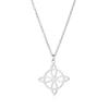 Minimalist Floral Lady Necklace With Stainless Steel For Fashion Casual Wear