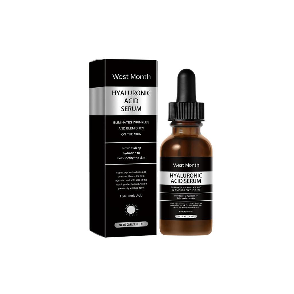West Month Hyaluronic Acid Facial Serum 30ml For Hydrated Smooth Radiant Skin