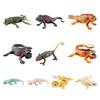 Reptile Statue Model Simulated Cute Lizard Chameleon Bearded Dragon Solid Model