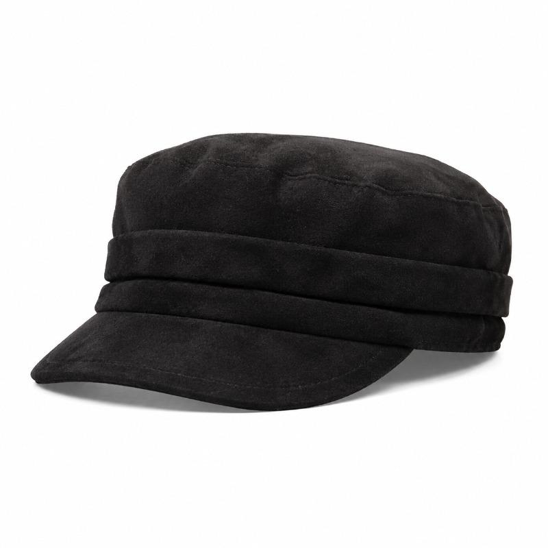 Women Vintage Beret Hat For Big Head Face Slimming Casual Painter Hat
