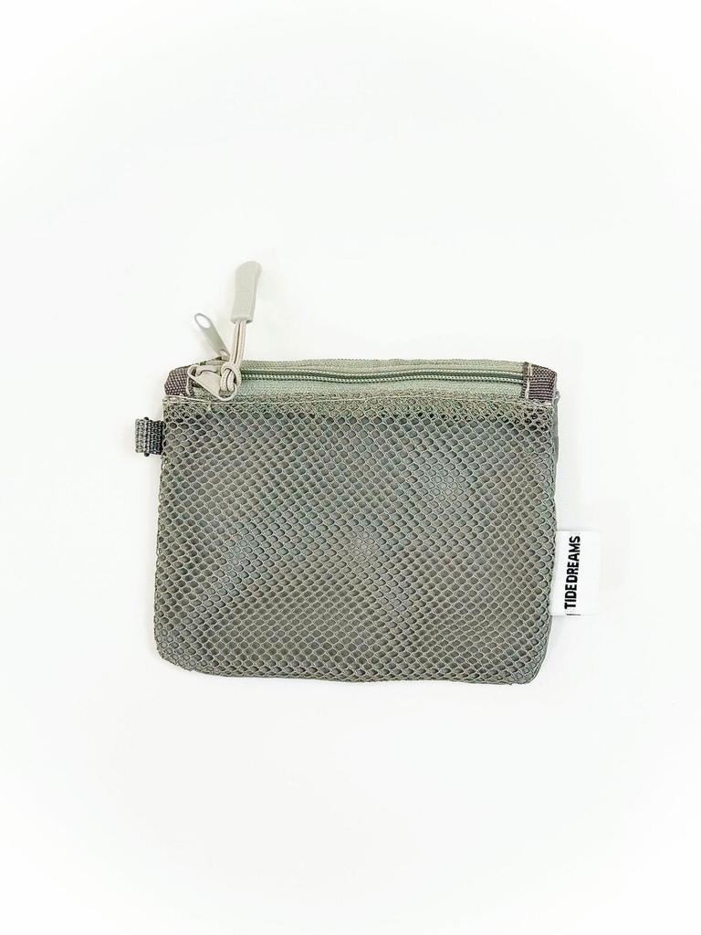 Double-Layer Mesh Travel Bag: Mini Storage for Coins, Lipstick & Cosmetics