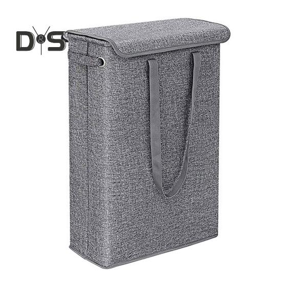 Laundry Storage Bag with Ergonomic Handle Foldable Design Dustproof Large Capacity Clothes Organization Laundry Basket