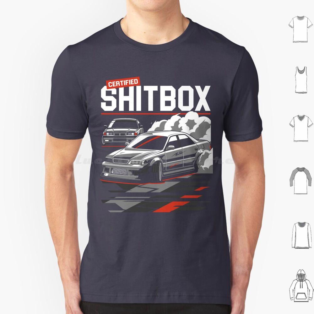 Certified Shitbox Car T Shirt Cotton Men Women DIY Print Automotive Automotive Drawing Automotive Illustration Automotive S