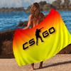 GAME The C-CSGO CS2 Beach Towel Colorful Bath Towels For Girl Microfiber Quick Dry Custom Sand Free Beach Yoga Spa Gym Pool