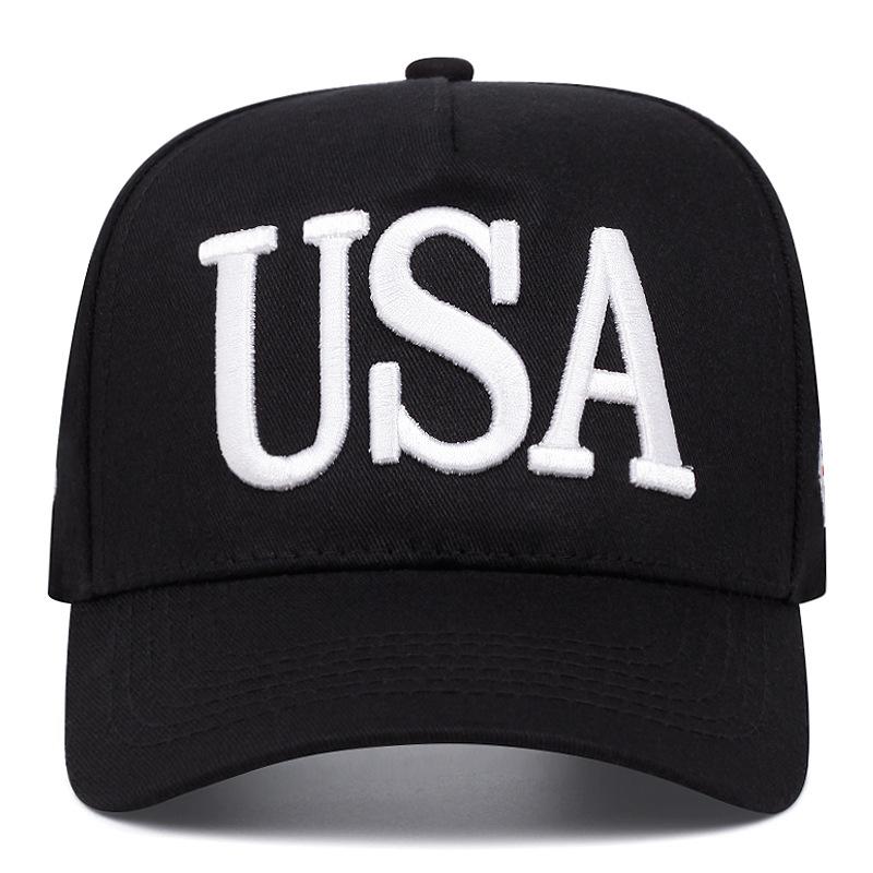 New Fashon USA Pattern Baseball Cap Women Charm Hip Hop Baseball Cap High Quality Party Gift US Caps