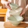 Cream Style Ceramic Serving Bowl Set