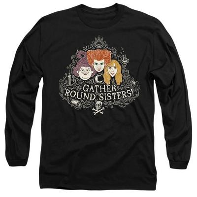 Hocus Pocus Unisex Adult Gather Round Sisters Sanderson Sisters T-Shirt