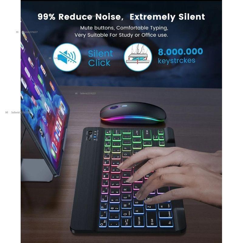 Xiaomi Wireless Keyboard and Mouse Set, Russian Layout, Black, Gray
