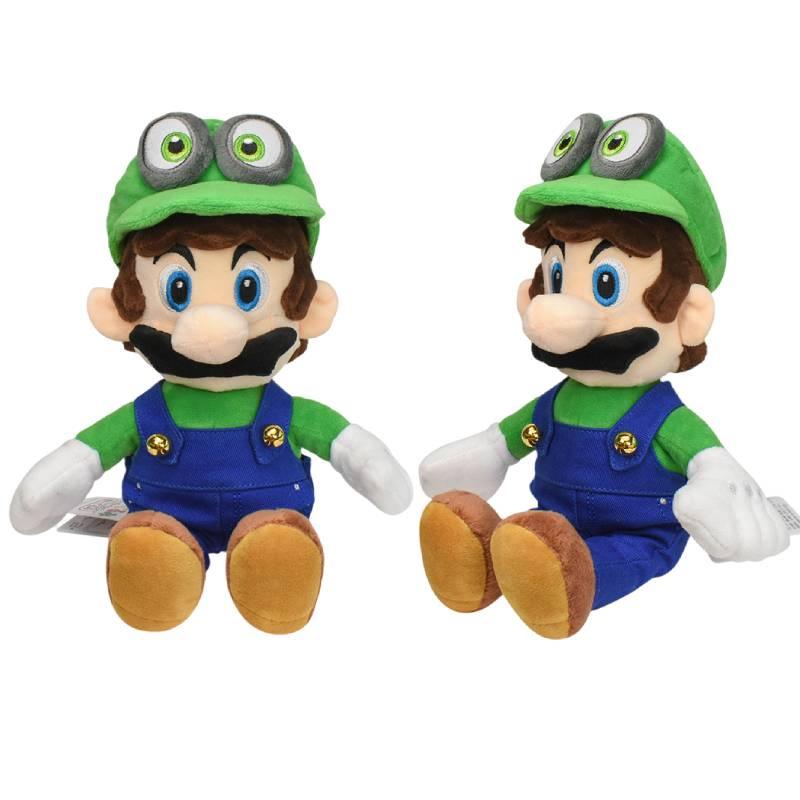 Super Mario Plush Toy Soft And Cuddly Luigi Stuffed Animal For Kids And Collectors 19x16x21cm