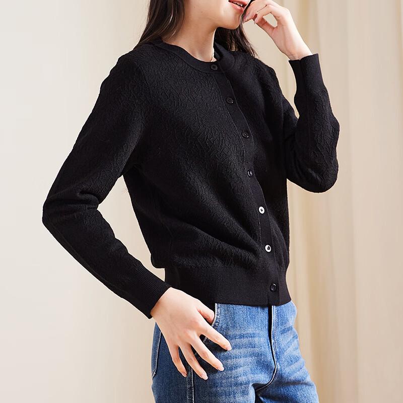 SOFSIL Women s Jacquard Knit Cardigan XL