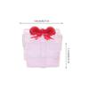 Mini Resin Box Ornaments for Decor 8Pcs Glowing Christmas Present Boxes