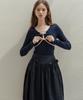 LAUTREDE MIN Two Ribbon Navy T Shirts