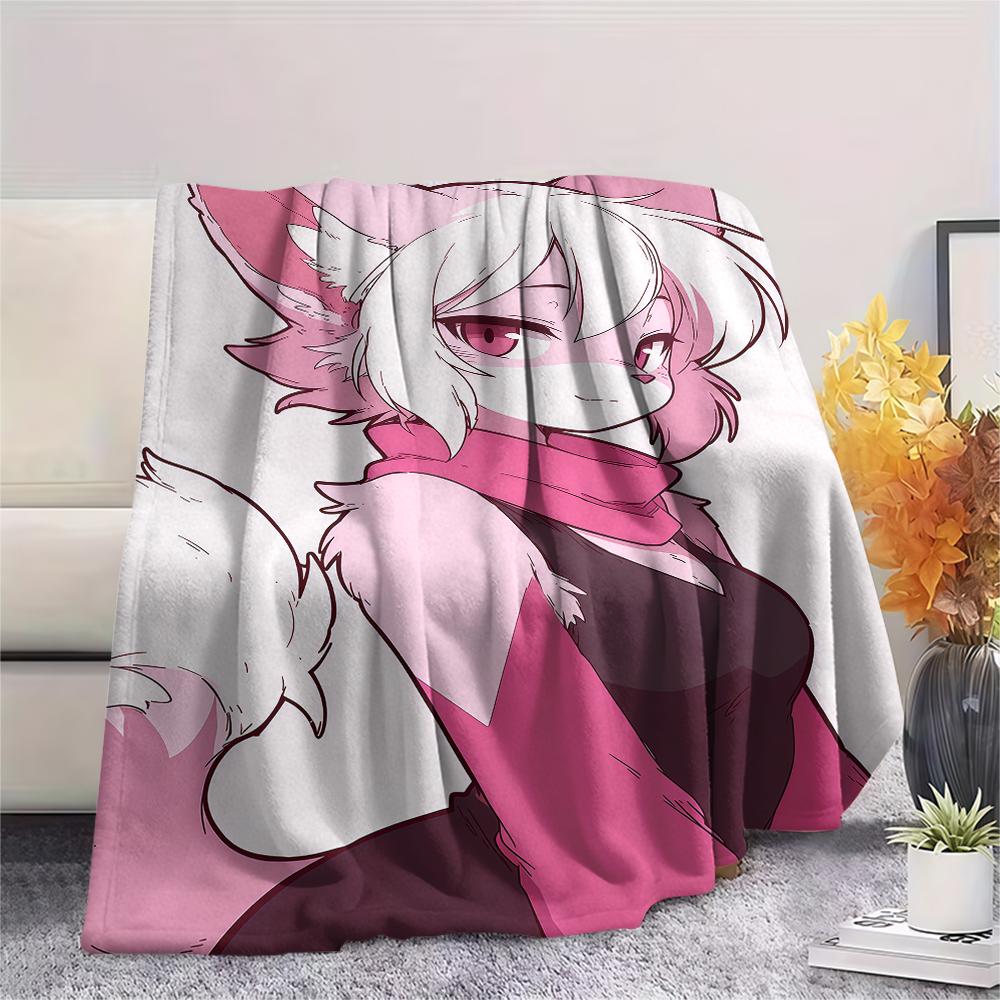 1 Manta de Franela con Estampado de Dibujos Animados, Alta Calidad, Cómoda para Todas las Estaciones, Decoración del Hogar, Calidez y Confort, Perfecta para Regalo de Navidad o Cumpleaños