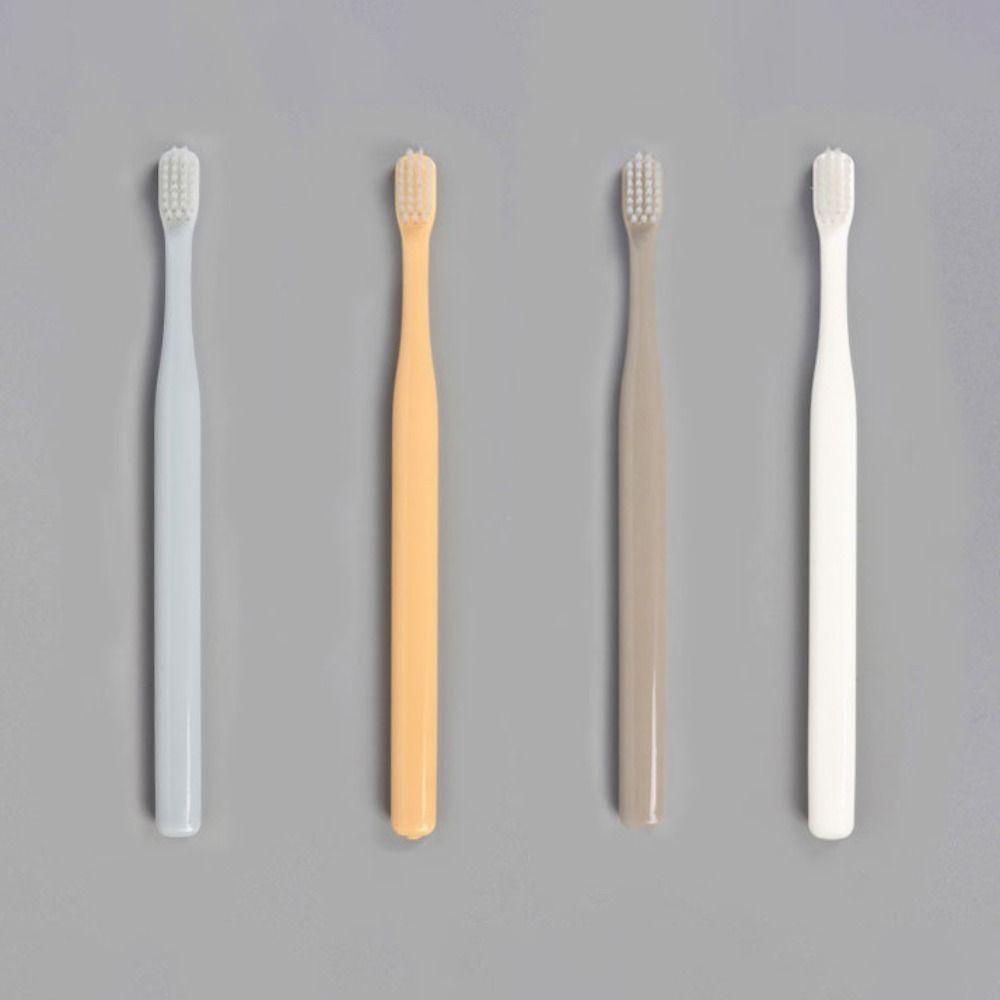 8Pcs Inter-Dental Soft-bristled Toothbrush Deep Cleaning Gingival Sensitivity Simple Toothbrush Japanese Style Family Pack