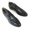 90s? Made In Italy PIENZA Leather Plain Toe McKay Construction 43 / 27.5-28.0cm / Black Dress Shoes