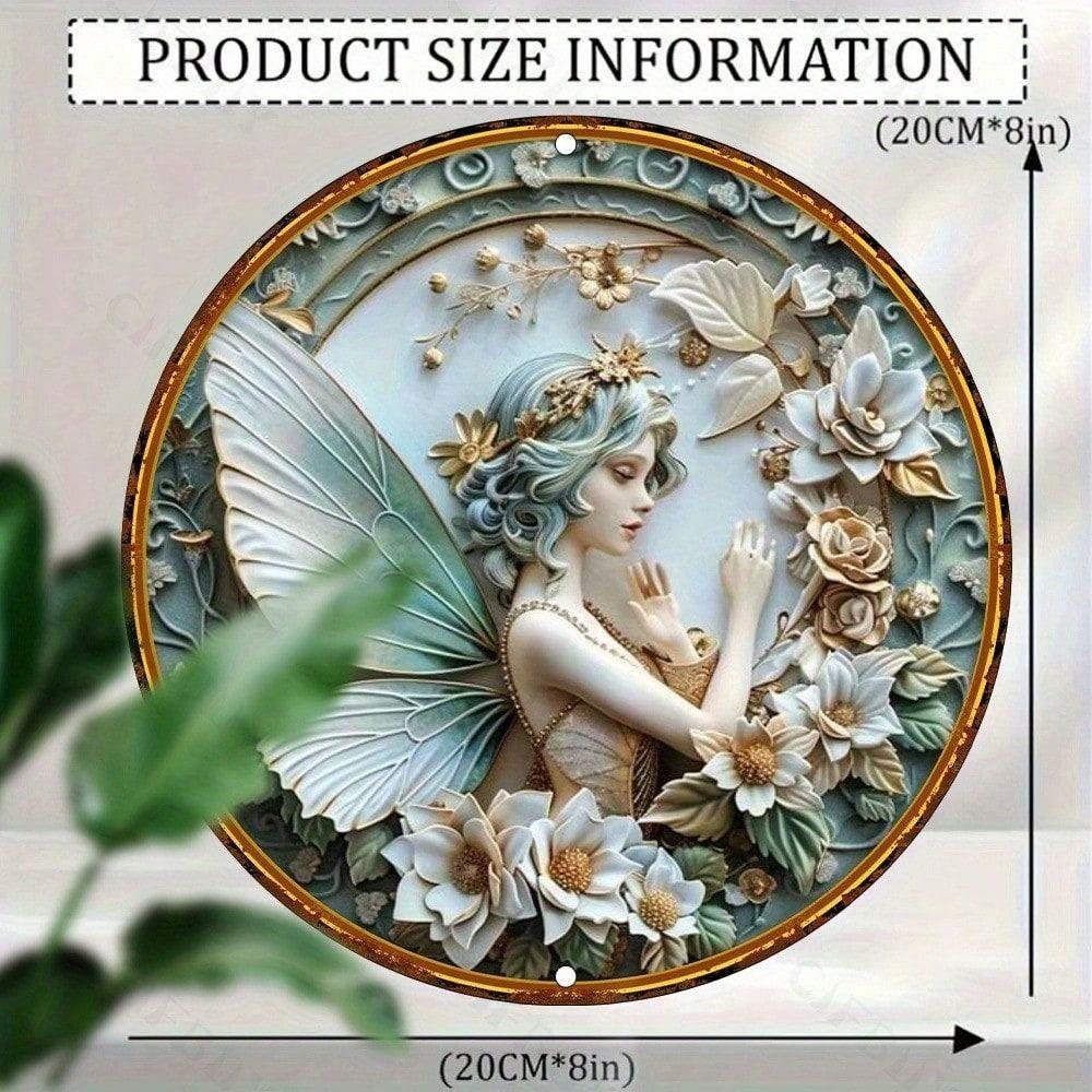 Tin Sign Wall Art Metal Painting 20x20cm Home Decor Vintage Rustic