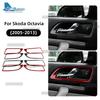 Soft Carbon Fiber Sticker For Skoda Octavia 2005 2006 2007 2008 2009 2010 2011 2012 2013 MK2 A5 Car Central Control Door Handle