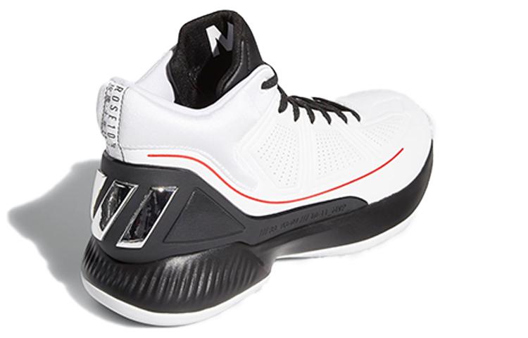 D Rose 10 Adidas 'White Black Red' EH2369