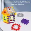 Kids House Building Blocks Stem Educational Toys Creative Construction Play Set For Children Interactive Parent-Child Activity
