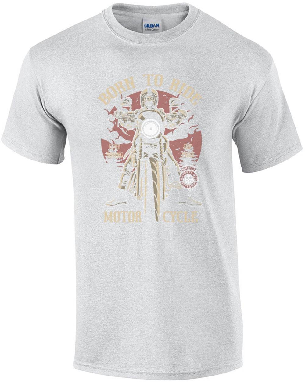 Born To Ride Motorcycle Bikers T-Shirt 3XL