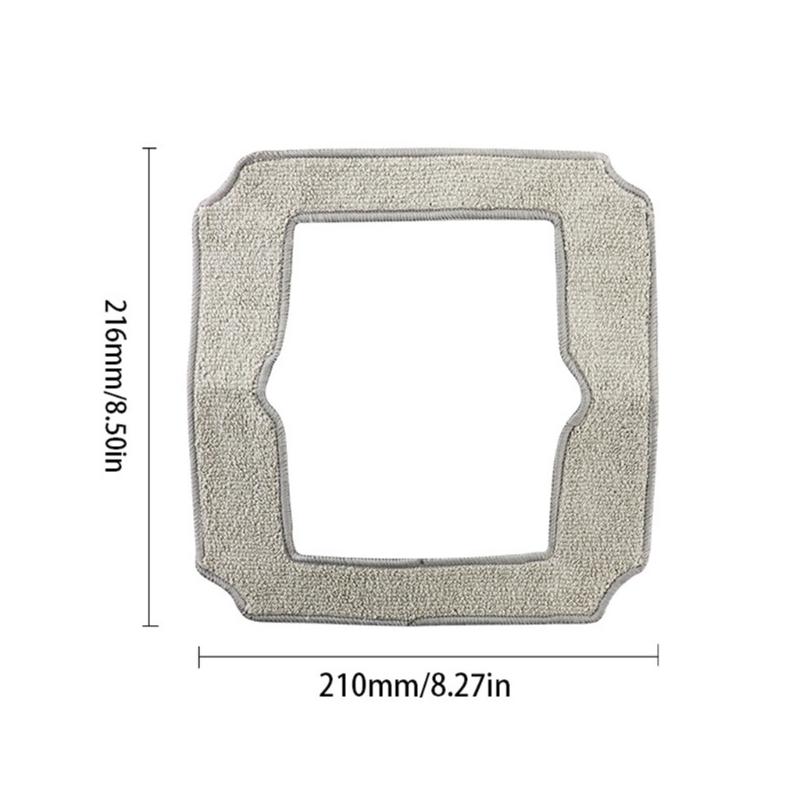 8Pcs Window Robot Vacuum Cleaner Mop Cloth Rags Dry Wet Mopping Pads for Mini Window Robotic Vacuum Cleaner Parts