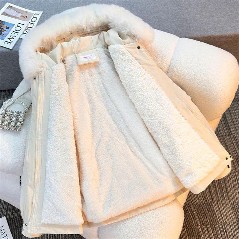 2025 Fashion New Women's Warm Coats Winter Coats for Ladies Stylish Versatile Coats Waist-cinching Type Ladies' Jacket