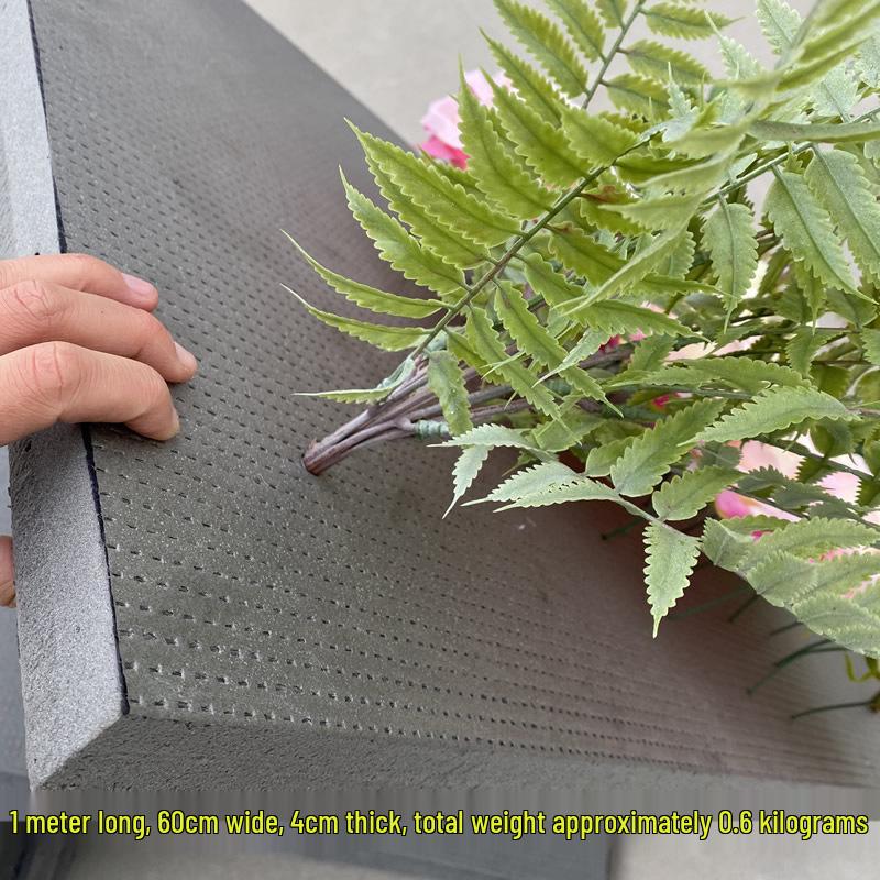 Blomsterformskiva med hög densitet för bröllopsblomsterarrangemang och väggdekorationer