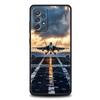 Aircraft Helicopter Airplane Case for Samsung A51 A71 A21S A17 A11 A15 A25 A23 A33 A53 A73 A07 A03S A05S A13 A35 A55 5G Cover