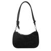 Elegant Silver Casual Handbag For Women Fashionable Vintage Underarm Bag