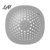 Bathroom Hair Catcher Kitchen Sink Strainer Mat with Suction Cup Food Residue & TPR Drain Filter Floor Cover Anti Clogging Mesh for Odor Proof