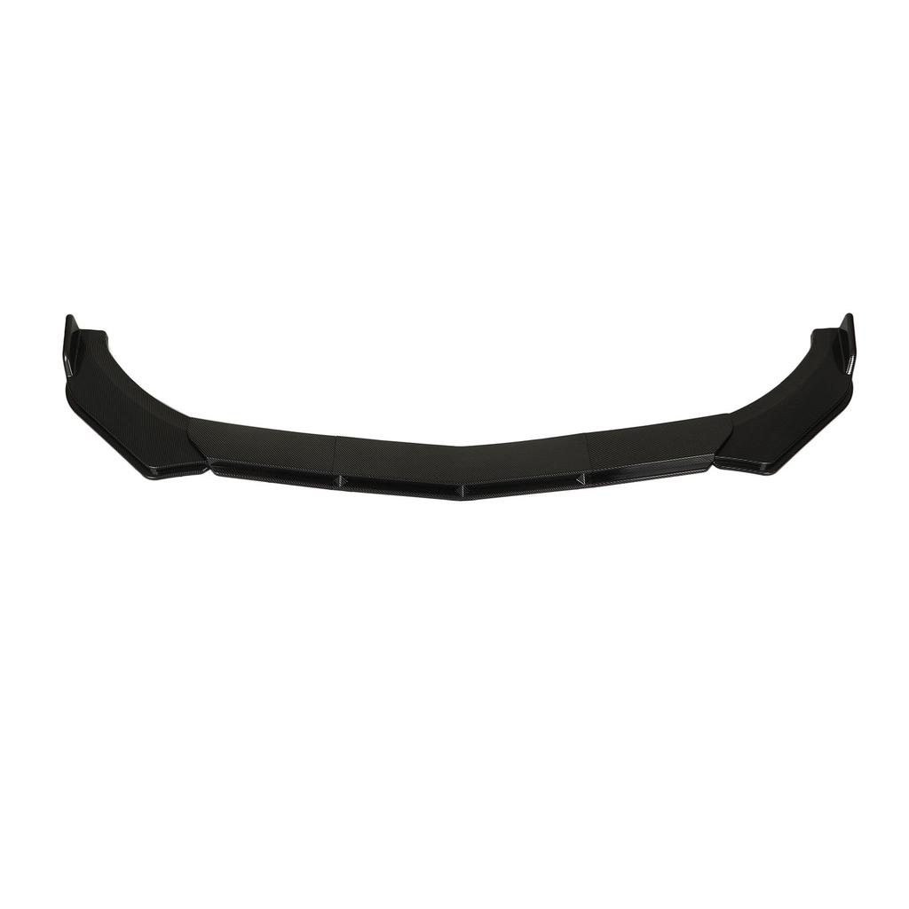 5Pcs Front Bumper Spoiler Splitter 110 to 140cm   Car Lip Body Kit for Modification