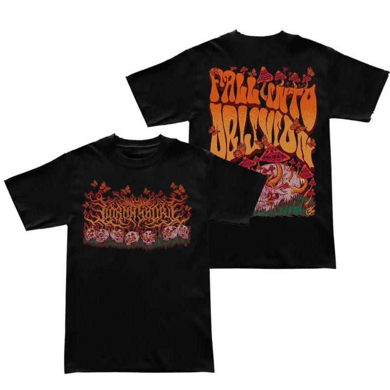 

Exclusive LORNA SHORE Tshirt From The American Black Death Nuclear Band Limited Edition for The New Album Mushroom 4XL