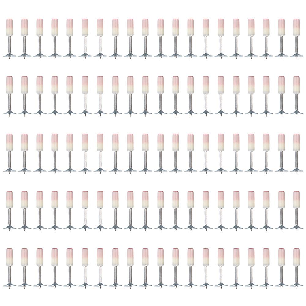 

100 шт. аксессуары для металлического пистолета для гвоздей 7,3 мм, инструмент для крепления к стене, пистолет для гвоздей по бетону