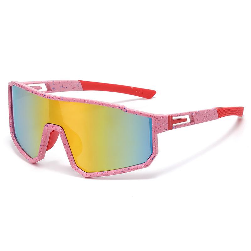 Cross Border New Riding Sunglasses Windproof European American Integrated Outdoor Sports Goggles Fashionable Colorful