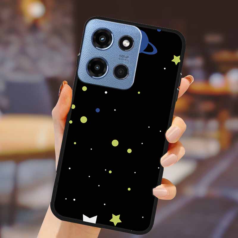 For Motorola G 5G 2025 Phone Case Bumper Soft TPU Silicone Back Cover 3D Flower Emboss Shell For Motorola Moto G 5G Fundas Coque