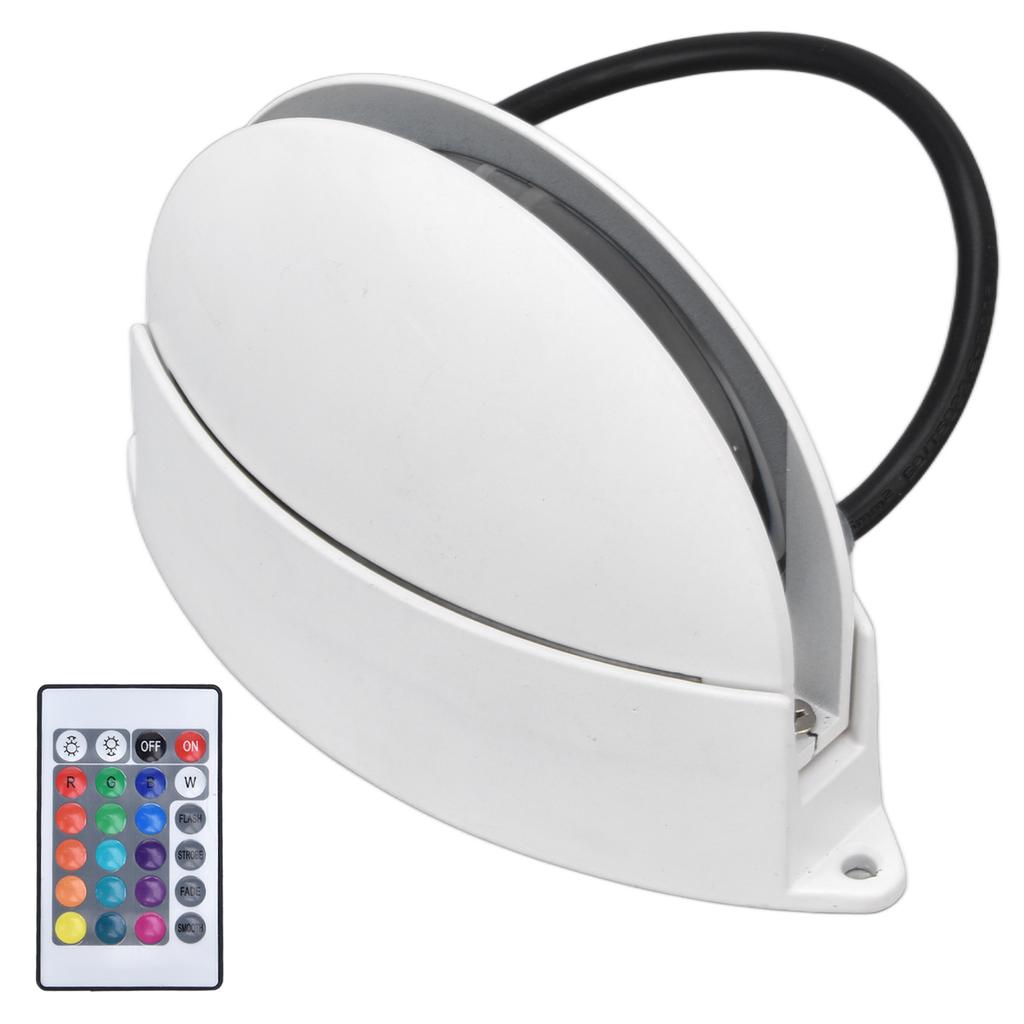 RGB Remote Control Wall Light Fashionable 24 Key High Brightness Semicircle RGB RC Wall Light for