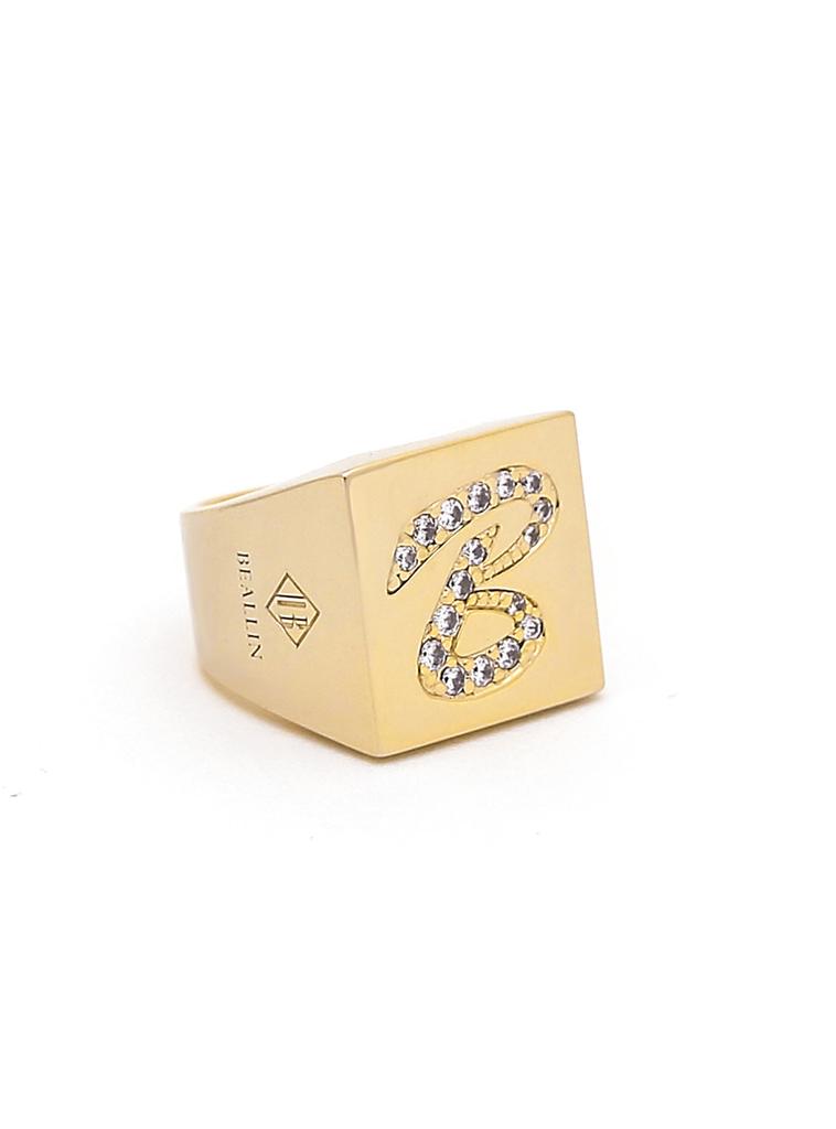 Forchaser B Signature Ring - Gold
