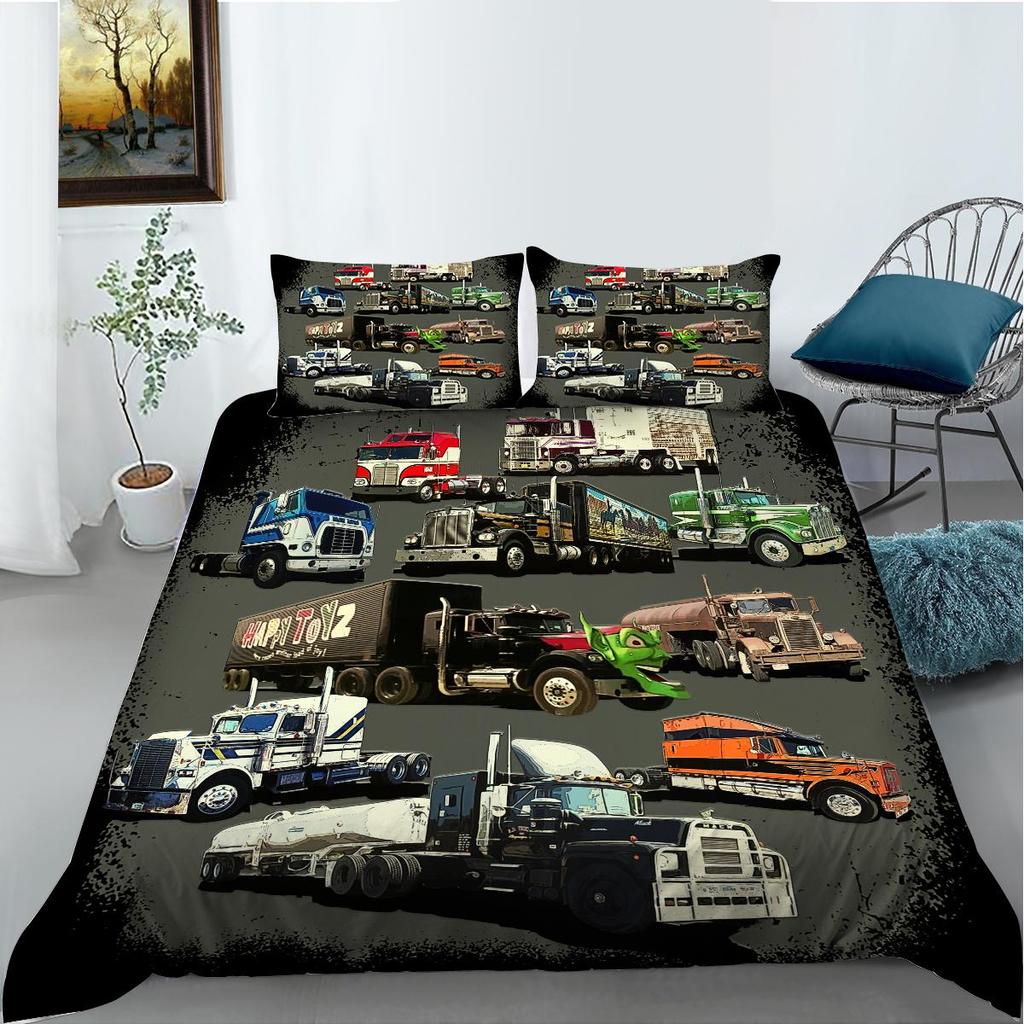 Game Handle Print Bedding Cover Suit Hot Sale Duvet Cover Boy Man King Size Comforter Cover Suit Polyester Pillowcase