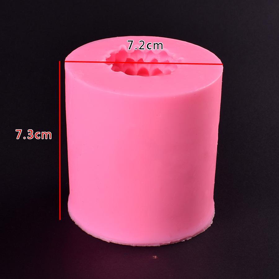 1 Stück 3D Weihnachts-Kiefernzapfen Silikonform-Kiefernzapfenform DIY Handgemachte Form Aromatherapie Kerze Weihnachtsatmosphäre Dekoration