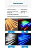 Waterproof Colorful Meteor Shower LED String Lights for Outdoor Decoration