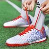 Fußballschuhe Herren Kurzer Nagelnagel Gummi Weicher Boden Art Lawn Training Junge Fußballschuhe