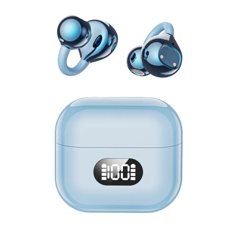 X62 150 Languages AI Translation Earphones Clip-On Digital Display Smart Bluetooth Earphones