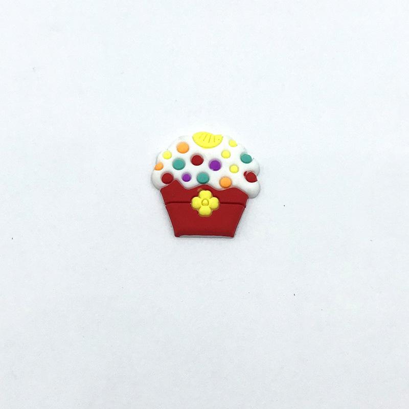 Cartoon Ice Cream Keychain, Phone Case, Hair and Shoe Accessories, DIY Buckles, and Storage Box